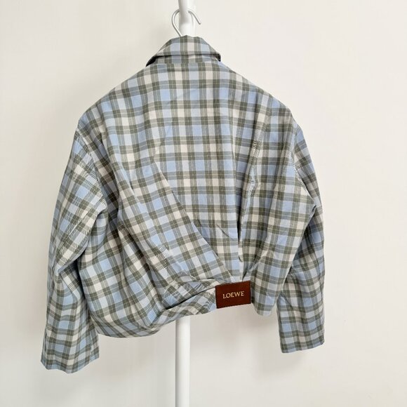 Loewe Draped jacket in wool blend - Picture 5 of 14